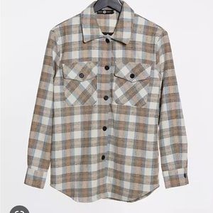 Daisy Street Plaid Shirt